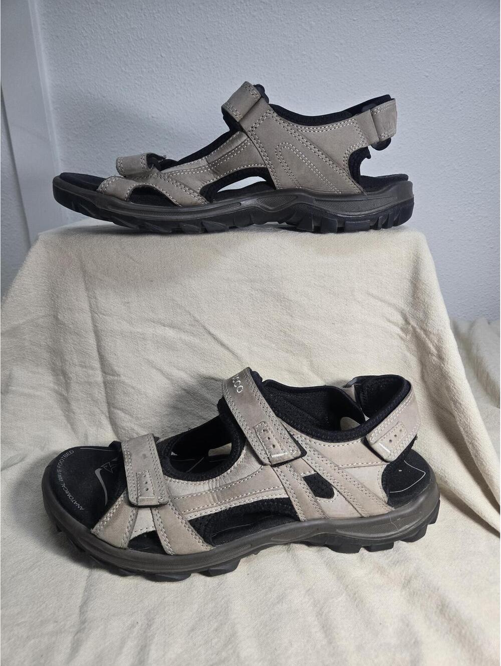 ECCO Yucatan Men’s Sandals EU 46/US Men 12-12.5 Hiking Trail - Picture 2 of 9